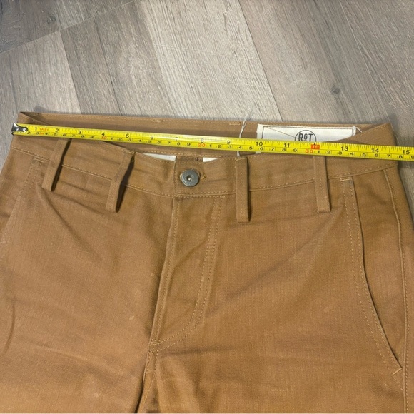 RGT Rogue Khaki Officer Trouser Slim Tapered Pant Size 27x34 Originally195 30x34 - Picture 10 of 12